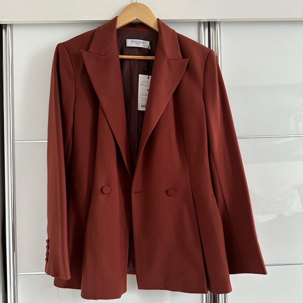 MM Lafleur Gaia Blazer — Sharkskin